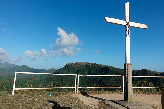 cerro la cruz en el valle de Antón Panamá