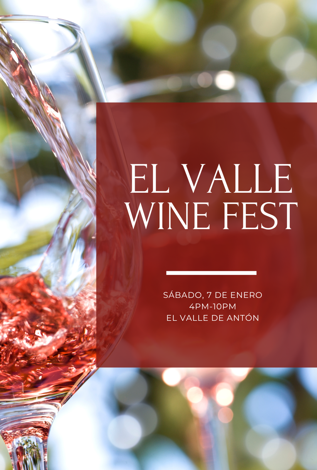 El Valle Wine Fest Ven al Valle